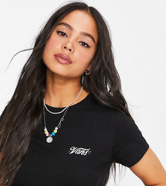 Черная футболка с круглым вырезом Vans Better Together Airbrush Basic – эксклюзивно для ASOS-Черный цвет