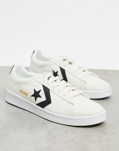 Белые кроссовки Converse Pro Ox Court Daze-Белый