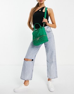 Зеленая сумка через плечо на шнурке Steve Madden Korea-Зеленый цвет