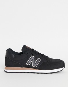 Черные кроссовки New Balance 500 Classic-Черный цвет