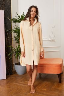 Рубашка женская Laete 51870-2 бежевая XL