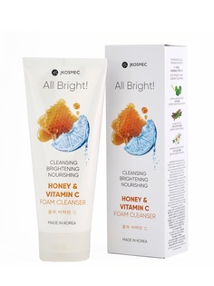Пенка для умывания JKOSMEC ALL BRIGHT! с мёдом и витамином С
