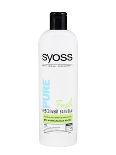 Бальзам Syoss Pure Fresh, для нормальных волос, ежедневный уход, 500 мл