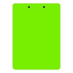 Планшет с зажимом, формат А4, inФОРМАТ, цвет черно-зеленый ФАРМ