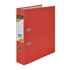 Папка-регистратор, формат А4, 70 мм, inФОРМАТ, цвет красный ФАРМ