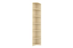 Стеллаж Hoff 80267406 29х44х226,2 см, рустика/кожа ленто