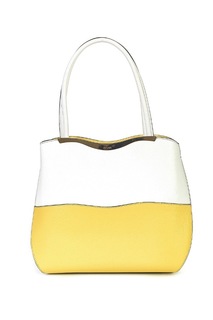 Сумка женская Ripani 4308JJ127 белая/желтая
