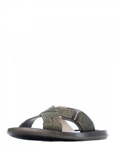 Шлепанцы мужские quattrocomforto 54782-18 зеленые 40 RU