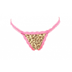 Трусики женские Baci Lingerie Animal M леопард/розовый