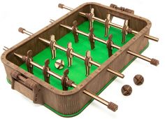 Конструктор деревянный Eco Wood Art 3D EWA Настольный футбол
