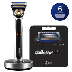 Бритвенный станок Gillette Labs Heated Razor + 6 сменных кассет