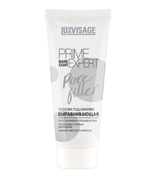 Основа под макияж Luxvisage PRIME EXPERT PORE FILLER, вравнивающая,прозрачная, 35 гр.