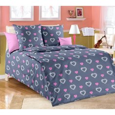 Простынь на резинке Ивановотекстиль 80х160х20 бязь Валери серый