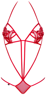 Obsessive Боди Luiza красное S/M