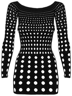 Obsessive Rocker мини-платье черное S/M/L