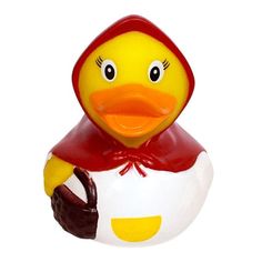 Игрушка для ванной FUNNY DUCKS Красная уточка