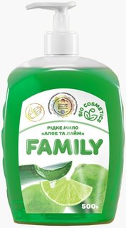 Жидкое мыло DALLAS Family "Алое и лайм" Dallas, 500 мл