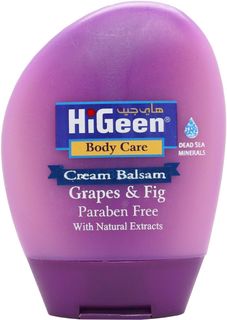 Крем-бальзам для рук и тела HiGeen, "Виноград и инжир" с маслом жожоба и кунжута 50 мл