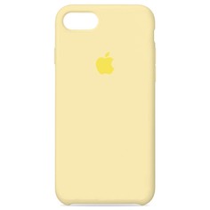 Силиконовый чехол для iPhone SE2/8/7, Лимонный крем, iGrape
