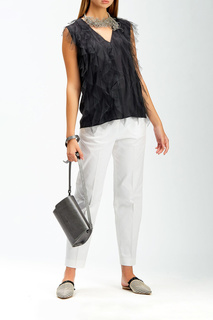 Блуза женская FABIANA FILIPPI ТРD260B166 черная 44