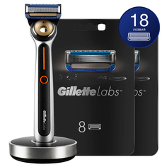 Бритвенный станок Gillette Labs Heated Razor + 18 сменных кассет
