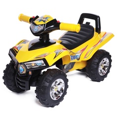 Каталка детская Babycare Super ATV Жёлтый (Yellow), кожаное сиденье