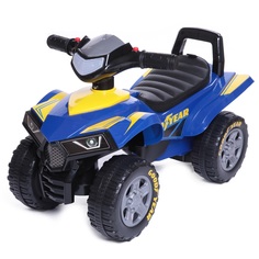 Каталка детская Babycare Super ATV Синий, кожаное сиденье