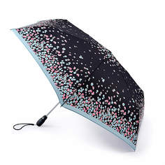 Зонт женский Fulton L711-4227 Tinyfloralborder черный