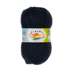 Пряжа Alpina Alpaca Pollo 4 шт. в упак. цвет т.серый Alpaca Pollo-08 125 м