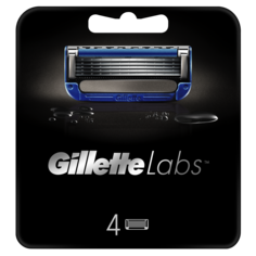 Сменные Кассеты GilletteLabs С Подогревом 4 шт