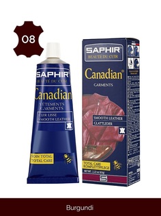 Крем-краска для гладкой кожи Saphir Canadian Bordeaux (Бордовый)