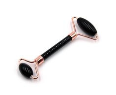 Массажер FreGuasha ролик "Гуаша" из черного агата