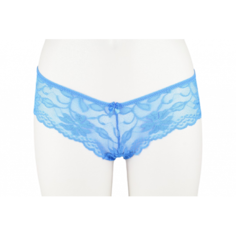 Синие кружевные боксеры Baci Lingerie с заниженной талией M