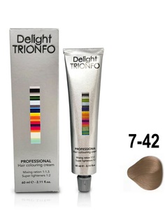 Краска для волос Constant Delight Trionfo 7-42 Средний русый бежевый пепельный 60 мл