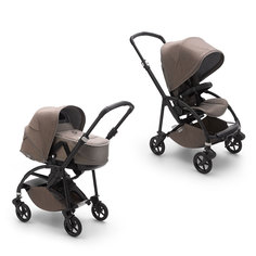 Bugaboo bee6 коляска 2 в 1 mineral black/taupe complete