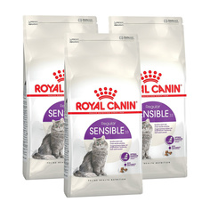Сухой корм для кошек ROYAL CANIN Sensible 33 , домашняя птица, 3шт, 2кг