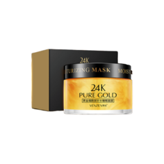 Ночная маска Venzen 24K Pure Gold с ниацинамидом и золотом,120 гр