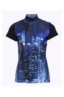 Водолазка женская Веста 19-01-064-1 синяя 46