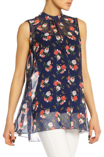 Блуза женская Веста 17-01-017 синяя 50