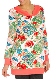 Туника женская Веста 16-02-082 оранжевая 52