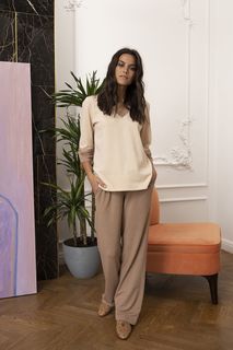 Брюки женские Laete 30392 бежевые XS