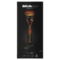 Бритва GilletteLabs С Подогревом Для Мужчин Дорожный Набор