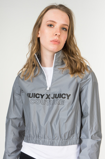Ветровка женская Juicy Couture JWTWT179661070 серебристая 42 RU