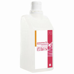 Антисептик для рук Диасептик, Диасептик-70 дезинфицирующий, 70% спирта, канистра, 1 л