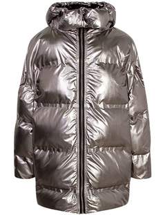 Куртка Fun & Fun для девочек JJK0365 серебряный 128