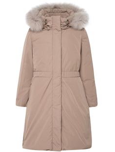 Пальто ADD для девочек OAG416 (7222) (8) бежевый 128