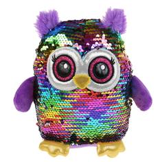 Мягкая игрушка Мульти-Пульти Сова Варя, из пайеток, 19 см, без чипа, в пак. 43044ENS