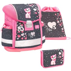 Ранец Belmil Classy Caty Be Mine, Котенок, розовый