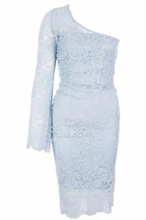 Платье женское Flavio Castellani 65968 голубое 38