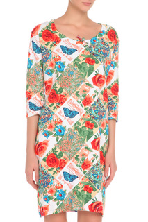 Платье женское Веста 17-02-043-1 оранжевое 52